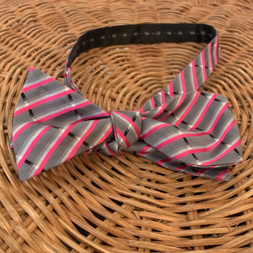 The Tie Bar 100% Silk Bow Tie